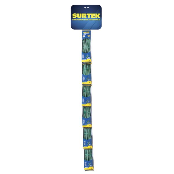 126447 Tira de impulso con extensiones electricas de 6 m, 13 piezas Surtek