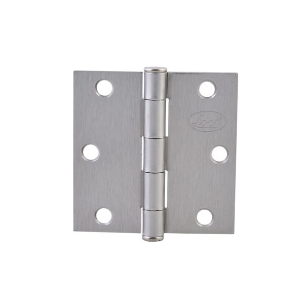 LBC35NS Bisagra cuadrada perno suelto de acero niquel satinado 3.5" x 3.5" Lock