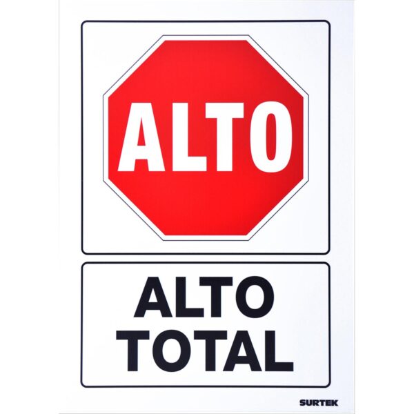 SES42 Señal "Alto total" Surtek