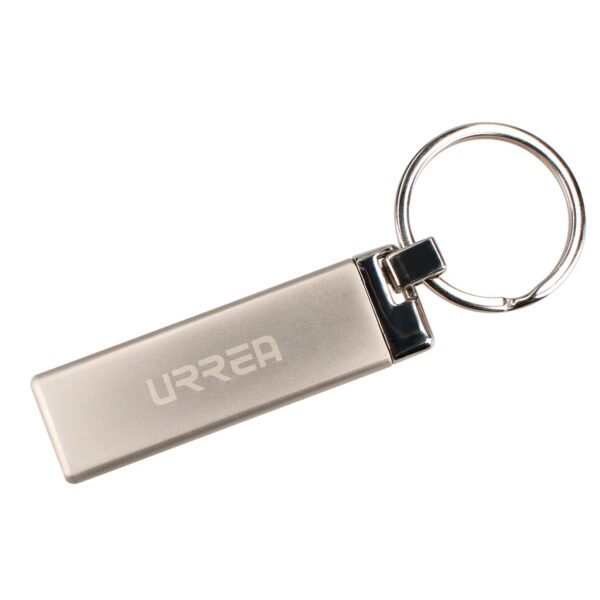 LLAVU2 Llavero ejecutivo rectangular de aluminio Urrea