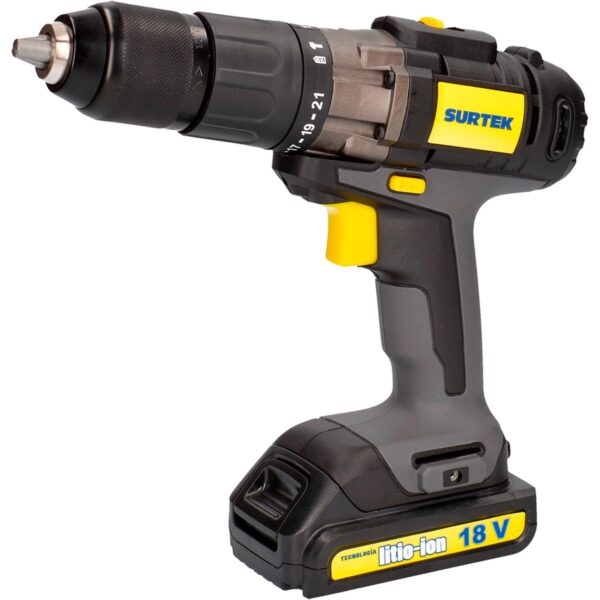 RB718A Rotomartillo 1/2" a bateria Litio-ion 18 V, 35 Nm Surtek
