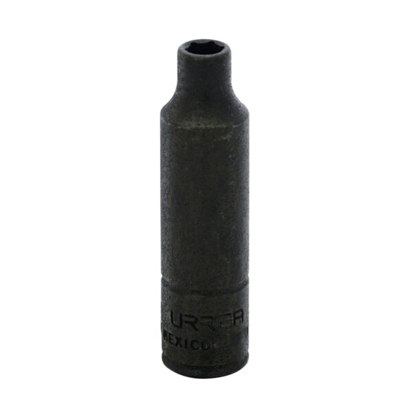 6510H Dado de impacto largo cuadro de 1/4", 6 puntas, en pulgadas, 5/16" Urrea