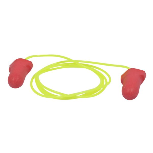 USTO3 Tapones desechables de alta visibilidad color rojo para oidos SNR 32 dB Urrea