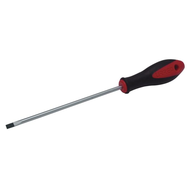 8635 Destornillador con mango bimaterial, punta cabinet barra redonda 3/16" x 8" Urrea