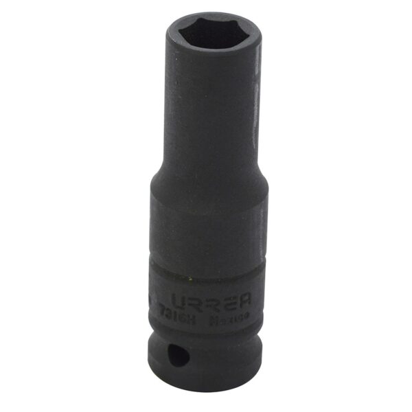 7316H Dado de impacto largo cuadro de 1/2", 6 puntas, en pulgadas, 1/2" Urrea