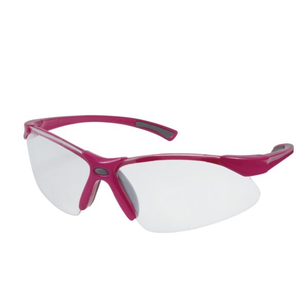 USL008 Lentes de seguridad modelo Orion, transparentes con rosa Urrea