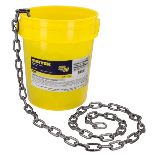 150858 Cadena grado 30 pulida 25 kg, 3/16" Surtek