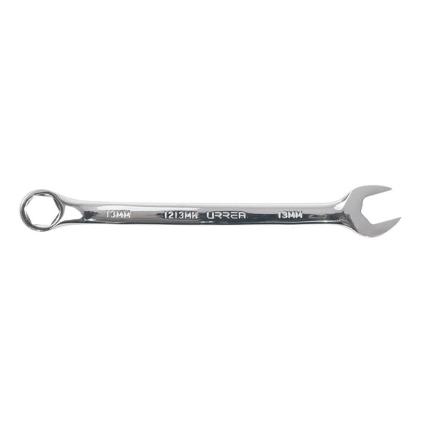 1213MH Llave combinada pulido espejo metrica, 6 puntas, 13 mm Urrea