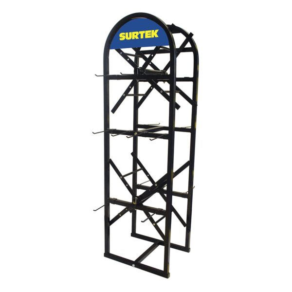 RMAN Exhibidor de piso para mangueras y accesorios 36 x 45 x 148 cm Surtek