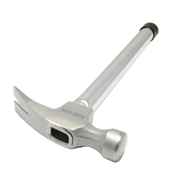 416TR Martillo de uña recta con mango tubular de 13", 16 oz Surtek