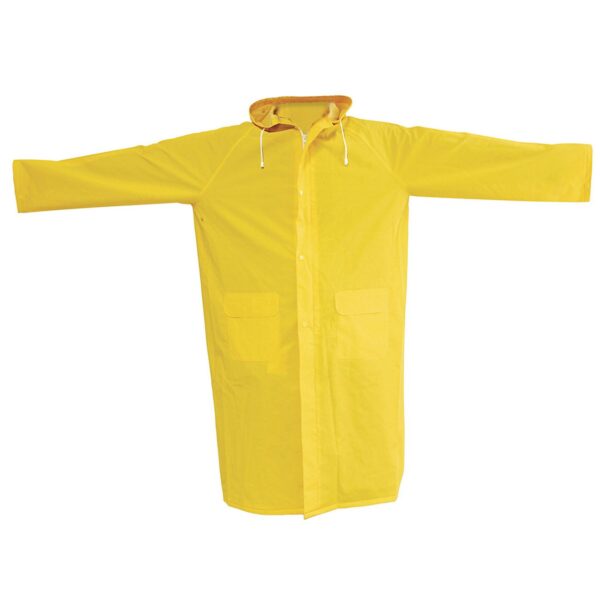 137522 Gabardina impermeable con interior de poliester talla M Surtek