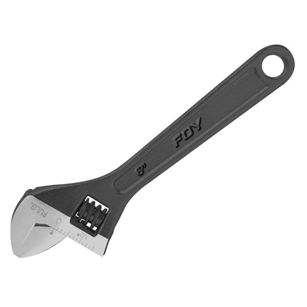 140426 Llave ajustable pavonada 6" Foy
