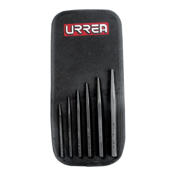 50A Juego de punzones guia botador cortos, 6 piezas Urrea