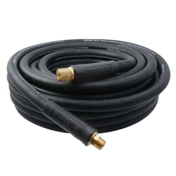 108157 Manguera de PVC reforzadas para aire de alta presion 1/2" x 15 m Surtek