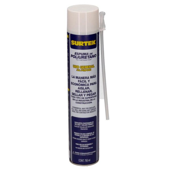 113522 Espuma de poliuretano 750 ml Surtek