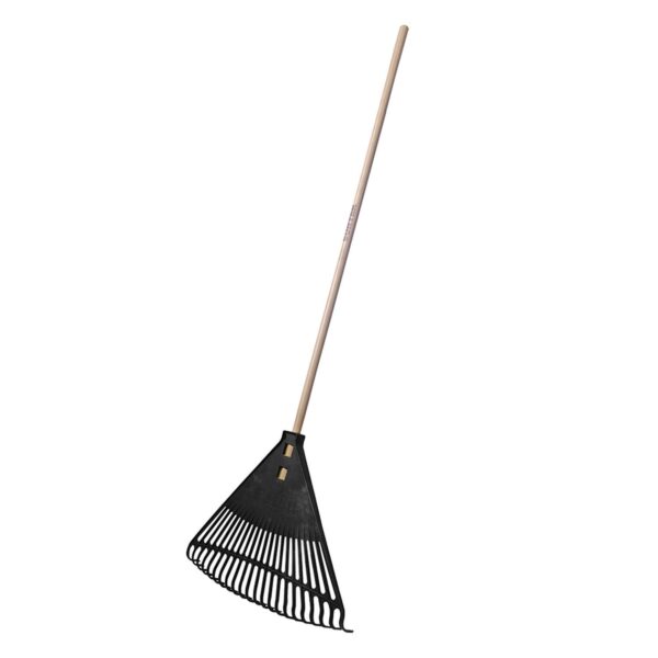 132052 Escoba plastica de 22 dientes negra Surtek