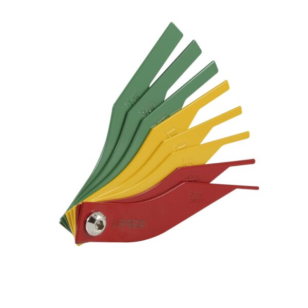 2337 Calibrador de balatas metrico, 8 hojas Urrea