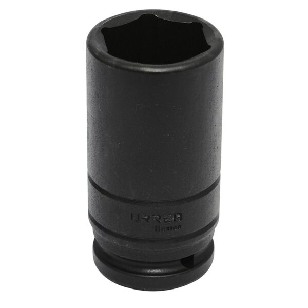 7520LD Dado de impacto largo pared delgada cuadro de 3/4", 6 puntas, en pulgadas, 1-1/4" Urrea
