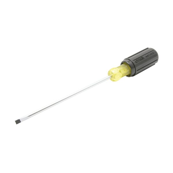 9434 Destornillador con mango cushion grip, punta cabinet barra redonda 3/16" x 6" Urrea