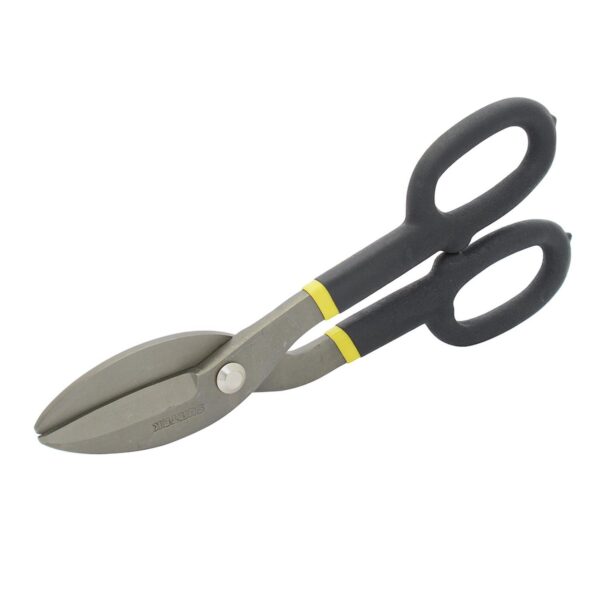 TJH10A Tijeras para hojalatero 10" con mango rubber grip, angulada Surtek