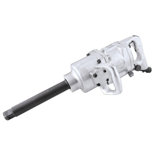 UP1098-8 Pistola de impacto neumatica cuadro de 1" 2,500 Ft-lb con extension 8" sistema twin hammer