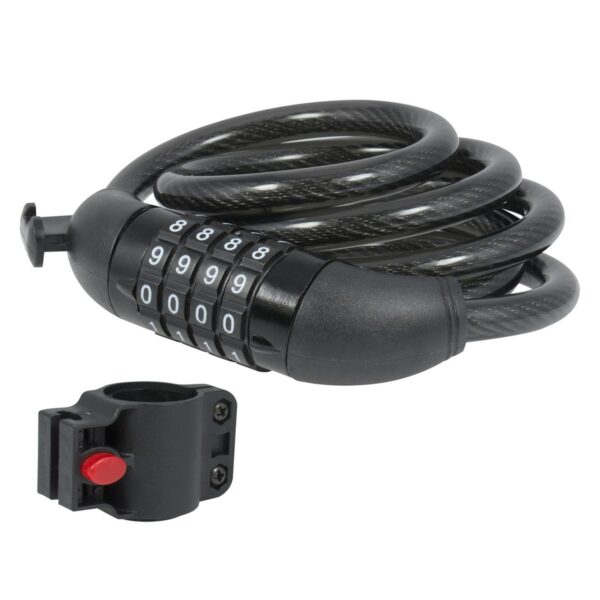 15CN Candado de cable de combinacion 8 mm x 1.2 m Lock