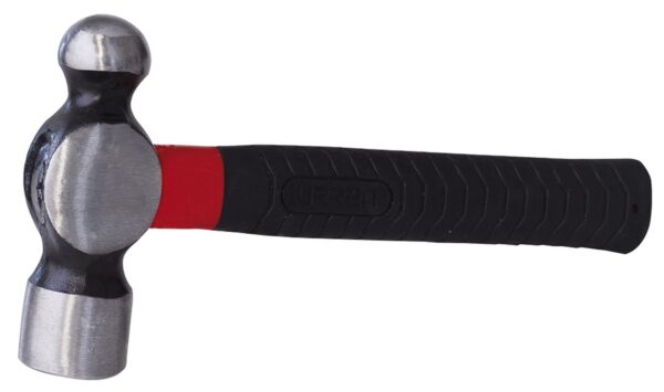 1324FVS Martillo de bola forjada con mango de fibra de vidrio anti-vibracion corto de 9", 24 oz Urre