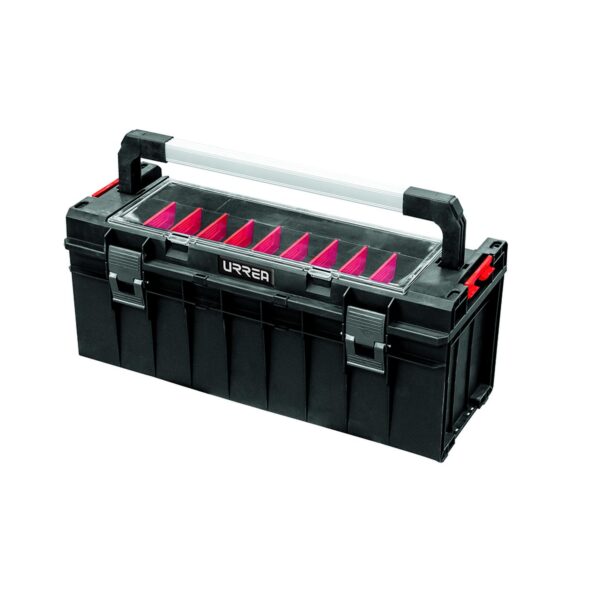 CPO25 Caja portaherramientas plastica modular con organizador 25" x 10" x 10" Urrea