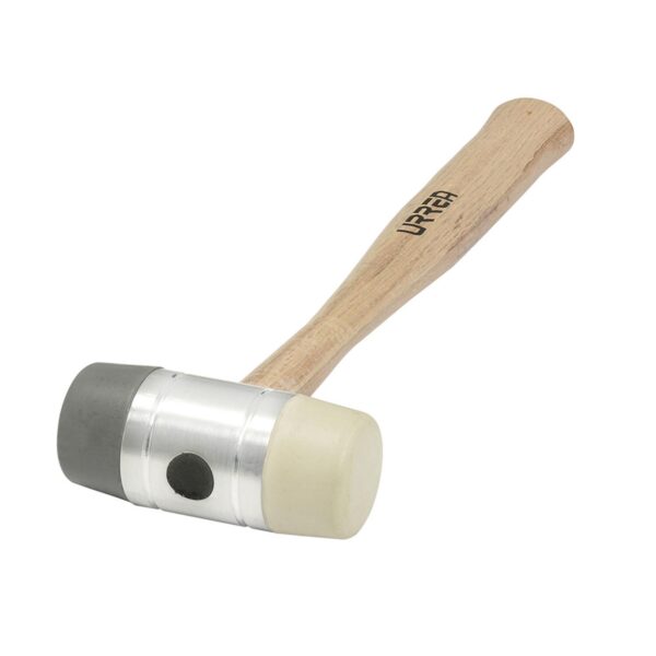 1363 Martillo con tapas plasticas intercambiables con mango de madera de 16", 13 oz Urrea