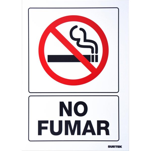 SES39 Señal "No fumar" Surtek