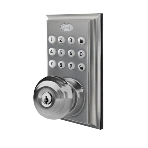 11CD Cerradura digital tipo boton con pomo, llave estandar Lock