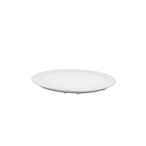 LLE6R Luminario de LED empotrable redondo 6 W, luz fria Surtek