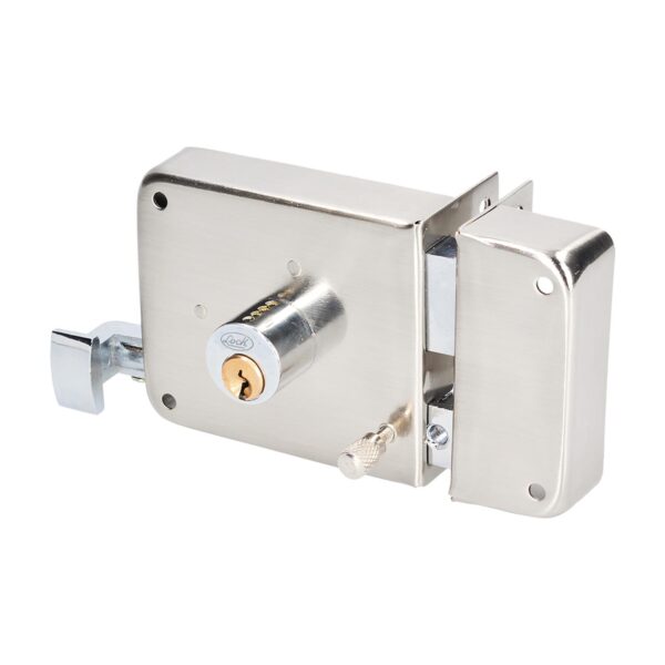 35CS Cerradura de sobreponer funcion instala facil, izquierda, llave estandar, en caja Lock