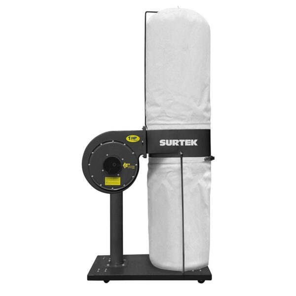 RP542A Colector de polvo 1 x 4" 1 HP 120 V, 3400 RPM Surtek