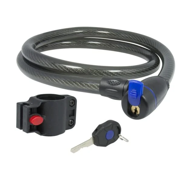 11CN Candado cable con llave estandar 1.2 cm x 1.2 m Lock