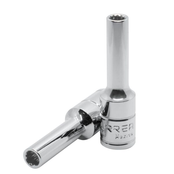 5008HM Dado largo cuadro de 3/8", 6 puntas, metrico, 8 mm Urrea