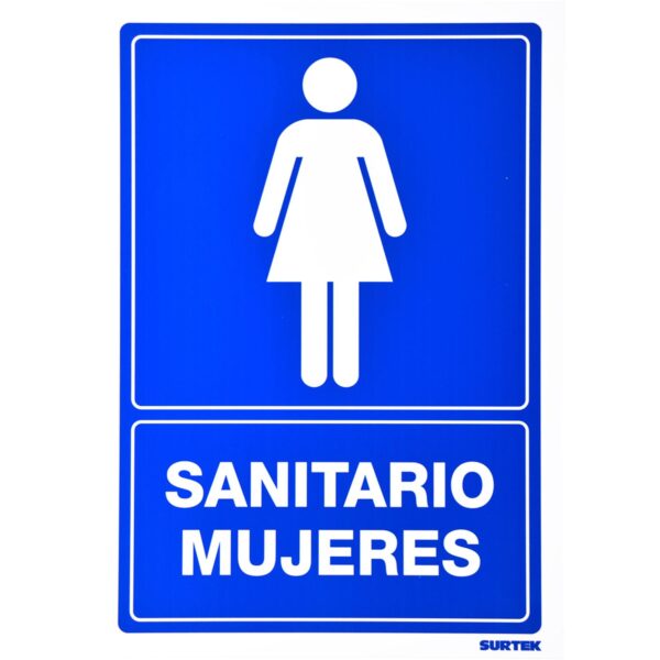 SES16 Señal "Sanitario mujeres" Surtek