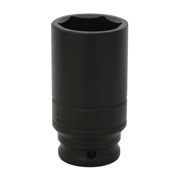 7340H Dado de impacto largo cuadro de 1/2", 6 puntas, en pulgadas, 1-1/4" Urrea