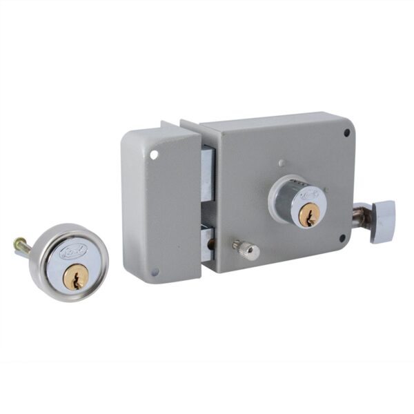 27CS Cerradura sobreponer clasica funcion izquierda , llave estandar, en caja Lock