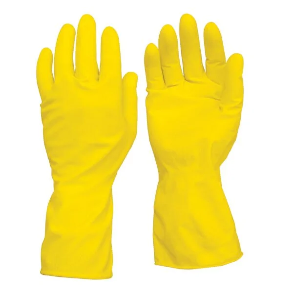 GLFM Guantes de latex con forro interno de algodon M Surtek