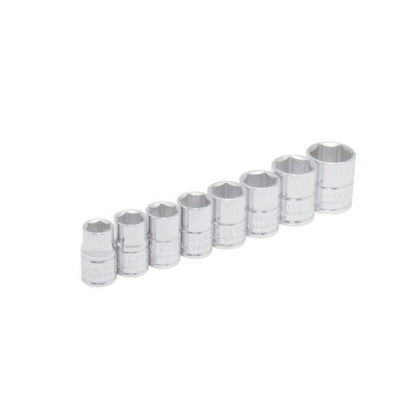 S02HM Juego de dados cuadro de 3/8", 6 puntas, metricos, 8 piezas Urrea