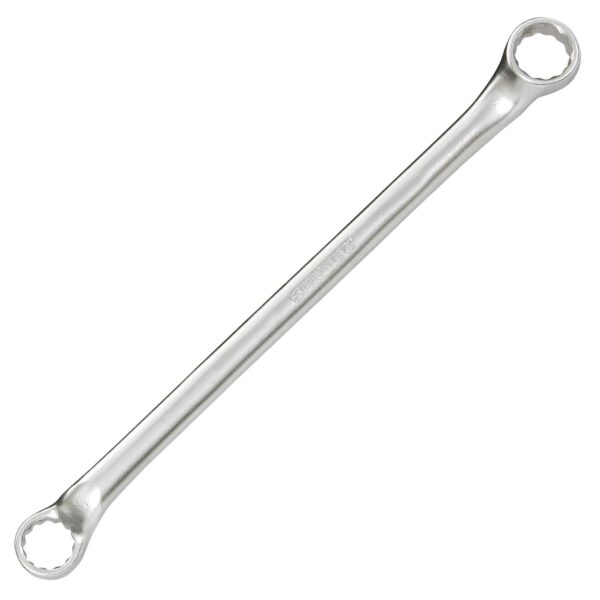 825 Llave de estrias pulido espejo de 45° en pulgadas, 12 puntas, 1/2" x 9/16" Surtek
