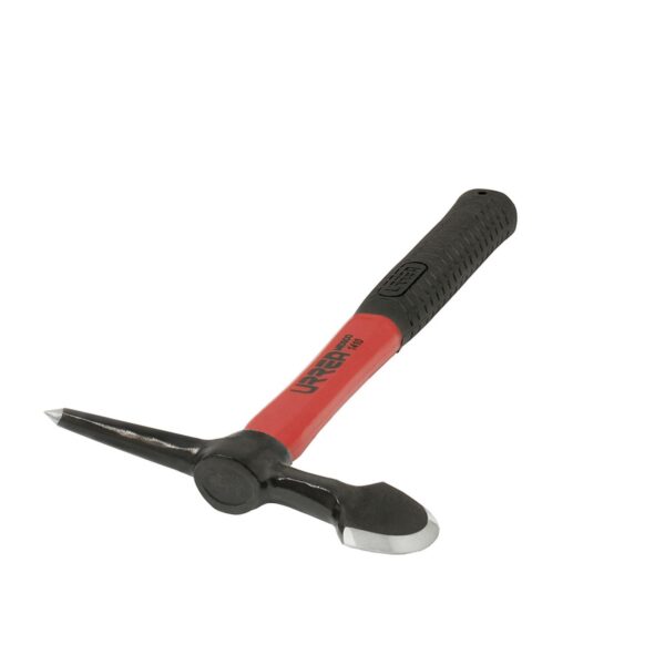 1410 Martilllo para soldador con mango de fibra de vidrio de 12", 12 oz Urrea