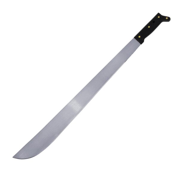 130513 Machete troquelado con mango negro recto 18" Surtek