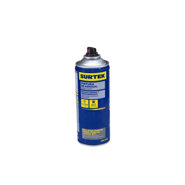 AES425 Pintura en aerosol 400 ml color azul organico Surtek