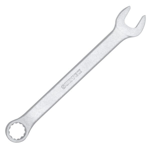 114 Llave combinada satinada en pulgadas, 12 puntas, 7/16" Surtek