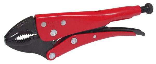 4102 Pinza de presion de 9-1/4" quijada curva Urrea