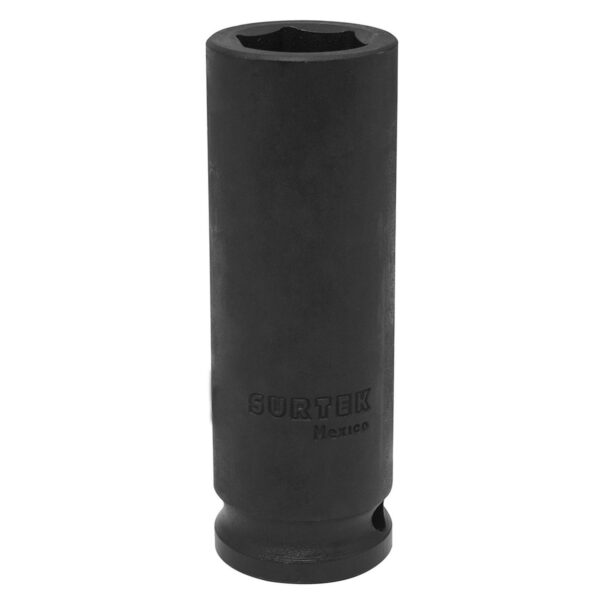 S7818HLM Dado de impacto largo metrico cuadro de 1/2", 6 puntas, 18 mm Surtek