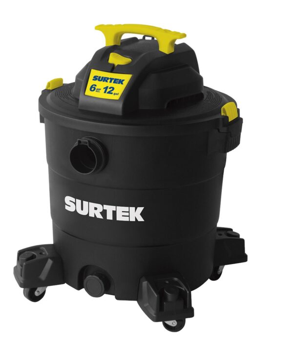 AS612A Aspiradora 12 galones 6 HP, 120 V Surtek