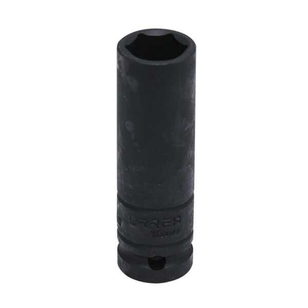 7319MD Dado de impacto largo pared delgada cuadro de 1/2", 6 puntas, metrico, 19 mm Urrea